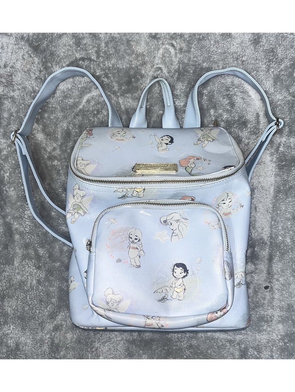Disney Animators Collection backpack Baby Princesses Ariel Moana Tinker Bell